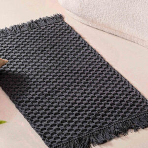 Ultra Soft Waffle Weave Handmade Cotton Floor Mat